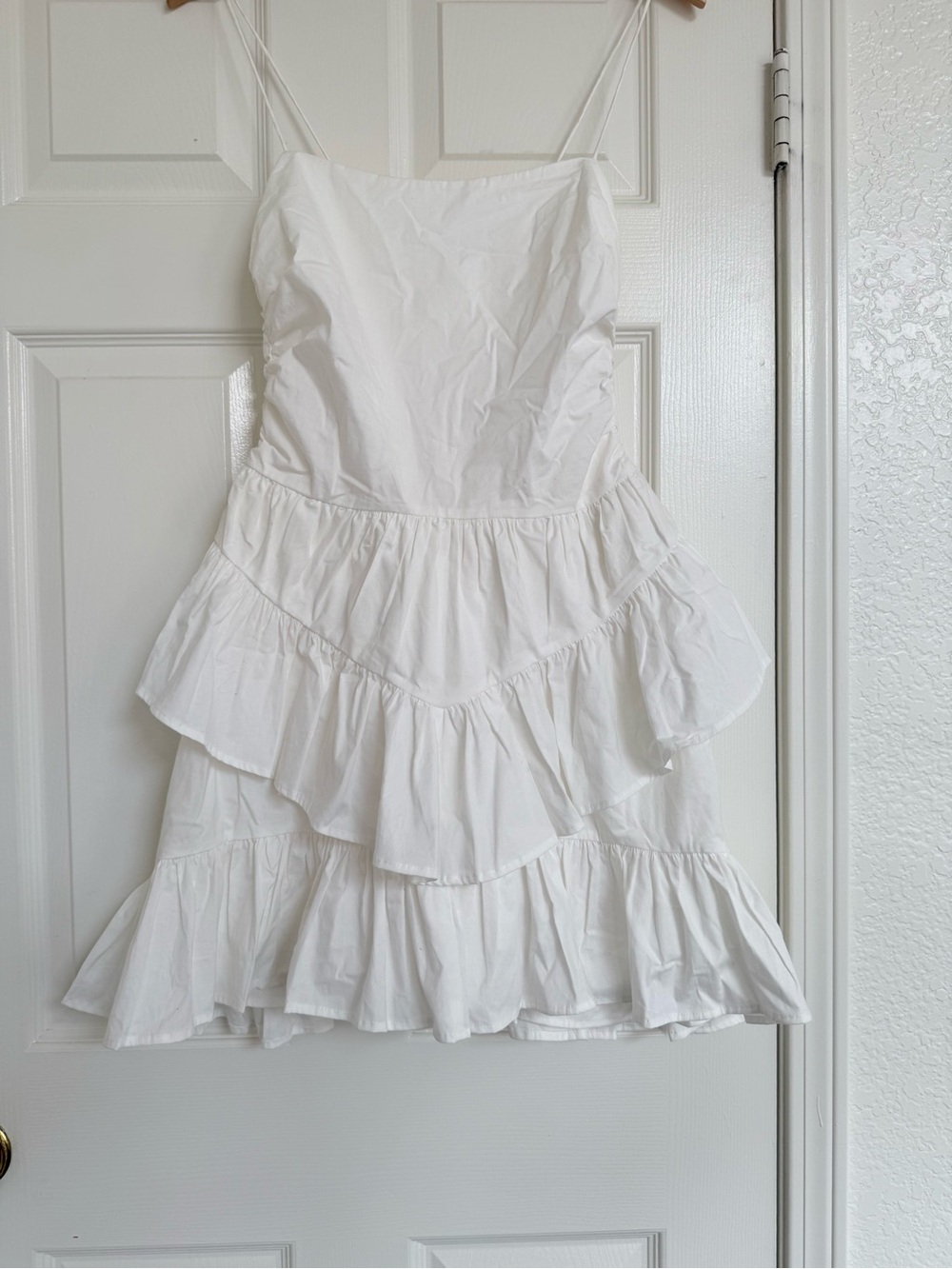 Lovers And Friends Rosalinda Mini Dress White Puff Size Small S Revolve - Picture 7 of 13